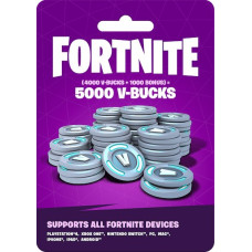 Fortnite 5000 V-Bucks Gift Card